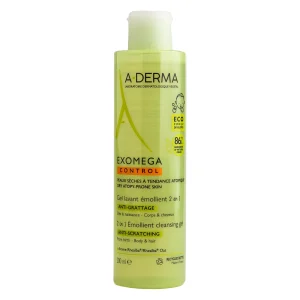 A-derma Exomega control emollient foaming gel