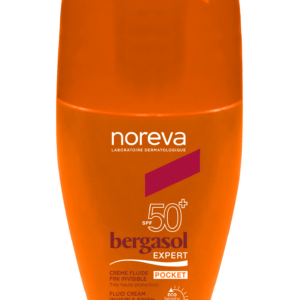 Noreva Bergasol Expert Pocket Fluid Cream SPF50+ (Travel size to take anywhere!)