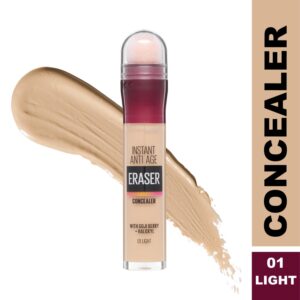 Maybelline New York Instant Age Rewind Eraser Dark circles treatment, Multi-Use Concealer 01