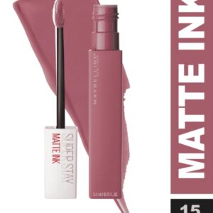 Maybelline New York Super Stay Matte Ink Liquid long lasting Lipstick LOVER