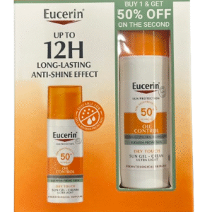 Eucerin Face DUO Sunscreen Oil Control Gel-Cream Dry Touch BUY 1 GET 1 FREE