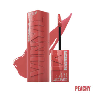 Maybelline Super Stay Vinyl Ink long lasting Liquid Lipcolor - lipstick PEACHY