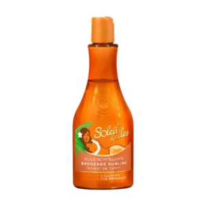 SOLEIL DES ILES Huile Scintillante Bronzage Sublime Monoï de Tahiti Parfum des Îles