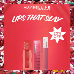 Maybelline Lipstick Essentials Bundle