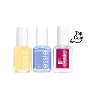 ESSIE Nail Polish Duo + Top Coat bundle AT 30% OFF